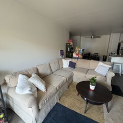 L-Shaped Sectional Couch 
