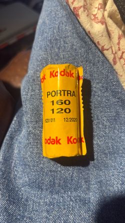 Kodak Portra 160 120 medium format film