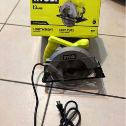 Ryobi 13amp 7-3/4 Circular saw Corded 