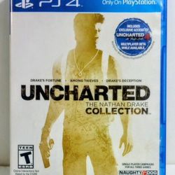 UNCHARTED the Nathan Drake collection PlayStation 4 PS4 good clean disc tested and working $12