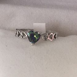 Heart Shaped Ring, Size 7