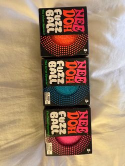 Authentic Nee Doh Fuzz Ball Squishy
