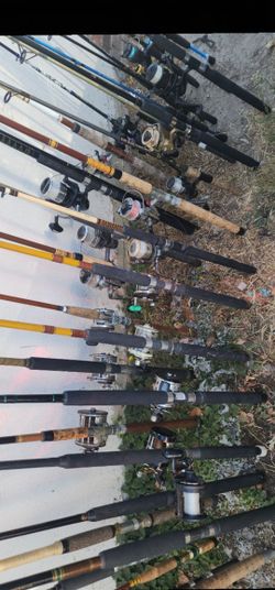 Fishing Rods And Reels $40 To $150