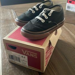 Vans Size 6 Toddler