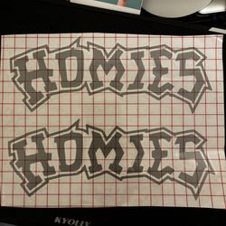 Homies Decal Sticker 