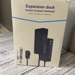 Expansion Dock Surface Computer Dedicated Magnetic Connect  11 In 1 Dual Monitor