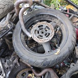 Motorcycle  Rims And Tires Honda Parts 