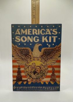 “America’s Song Kit” Vintage Sheet Music Book - 1941