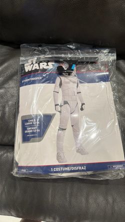Star Wars Stormtrooper Kids Costume Size 12-14