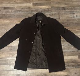 Banana Republic Brown Wool Blend Coat