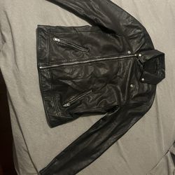 Leather jacket