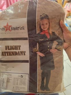 Difras de azafata para niña