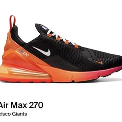 Size 11 - Nike Air Max 270 SF Giants HQ8000 001 Size 11