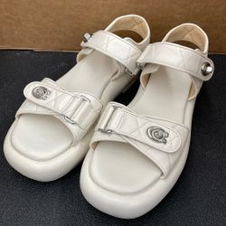 Coach Sandals. Item No 650 (Shopgoodwill)