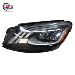 Mercedes Benz S Class S560 S(contact info removed) 2019 2020 FRONT DRIVER LEFT Headlight LED OEM  9284