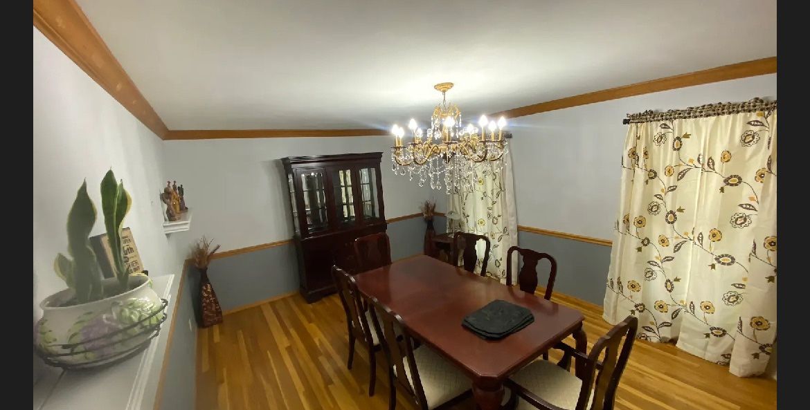 $149.99 Six-Chair Dining Room Set - Cedar