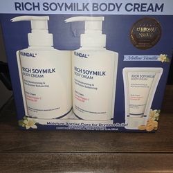 Kundal soy milk body cream