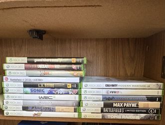 Xbox 360 Games Lot