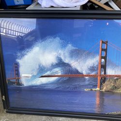 Golden gate Bridge Photo Frame