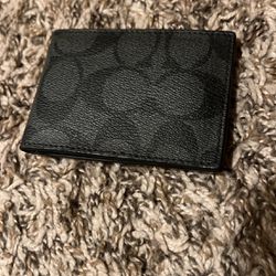 Coach Card Wallet New 120 Obo