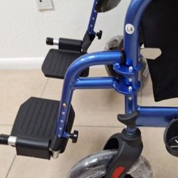 All Terrain Rollator Walker Transport Wheelchair Combo