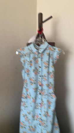 Blue dress size large