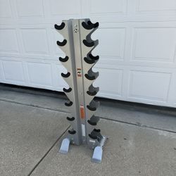 HOIST HF-5460 8-PAIR VERTICAL DUMBBELL RACK $160