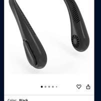 Bladeless Neck Fan, 5000mAh Rechargeable Battery Powered, 3 Speeds, Angle Adjustable, Hand-free Portable Neck Fan   Brand New   Retail price around $4