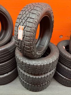 265/60R20 Goodyear Wrangler Territory M/T High Tread Full Set of 4 Tires
