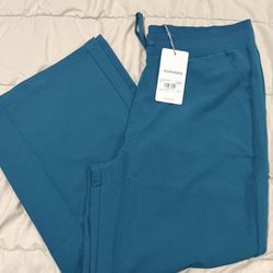 Mandala Scrubs Carribean Blue Scrub Pants