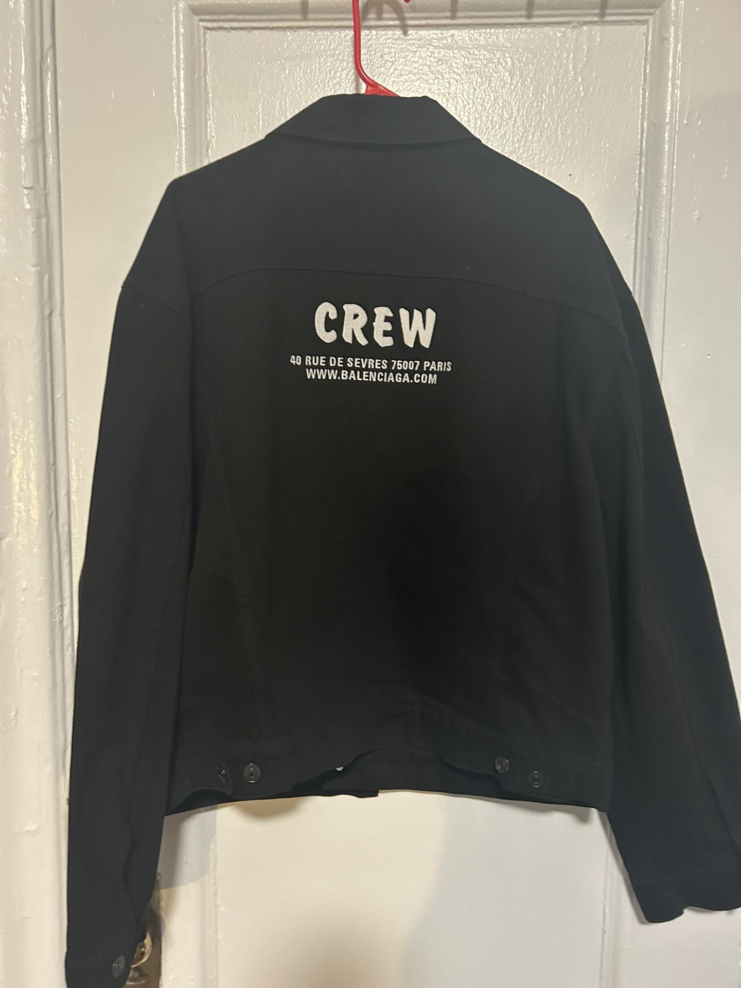 balenciaga crew jacket