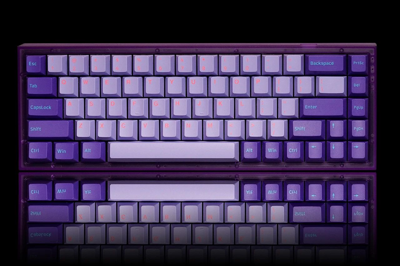 NovelKeys Vaporwave PBT Keycaps