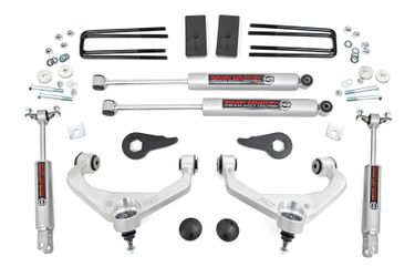 Rough Country 3.5 Inch Lift Kit Chevy/GMC 2500HD/3500HD 2WD/4WD (11-19)