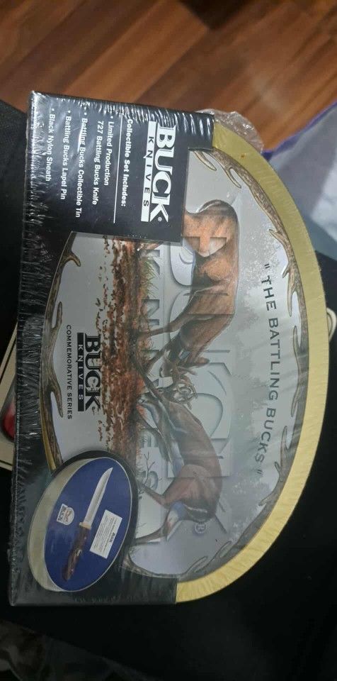 Buck Knife In Packaging