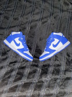 Nike Dunk Highs Royal Blue 