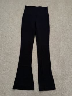 Lululemon Black High-Waist Flare Leggings - Size 4 Short