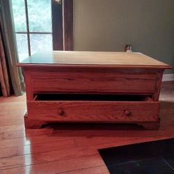 Light Wood Coffee Table 