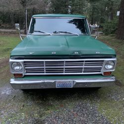 1969 Ford F100  With Fe 390 Engine 