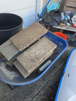 Concrete blocks  Free must take all