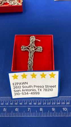 Silver Cross Pendant