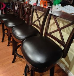 4 bar stools chairs barstools 31 "
