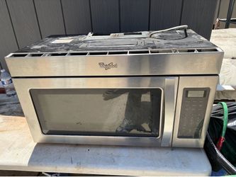 30” over stove microwave