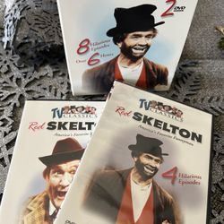 Classic TV Red Skelton Set Of 2: https://offerup.com/redirect/?o=Vm9sLk9uZQ== 8Episodes 200 Minutes