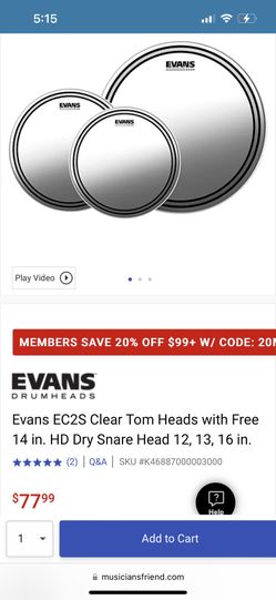 Drum And Snare Heads 