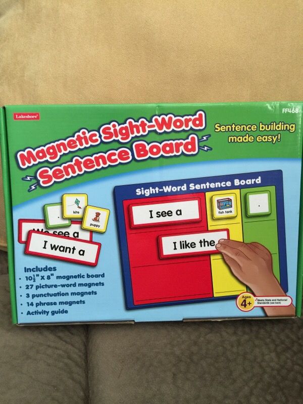 Lakeshore Sight Word Sentence Board GT for Sale in Hayward, CA