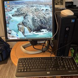 HP Desktop Computer Windows 10 Pro 