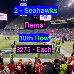 Seahawks Rams Tickets 