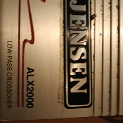 JENSEN STEREO AMPLIFCR ALx2000