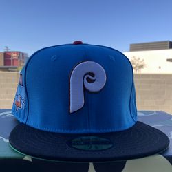 New Era Fitted hat 7 3/8 Phillies Gorra