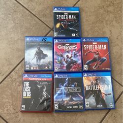 PS4 Game Bundle $75
